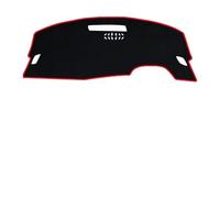 For VW For ID.4 CROZZ 2020 2021 2022 Auto Dash Mat Carpet Cape Sun Shade Dashmat Pad ID4 Car Inner Dashboard Cover Dash Cover Dashboard(Red RHD No HUD)
