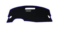 For VW For ID.4 CROZZ 2020 2021 2022 Auto Dash Mat Carpet Cape Sun Shade Dashmat Pad ID4 Car Inner Dashboard Cover Dash Cover Dashboard(Blue LHD No HUD)