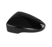 For VW For Jetta For Sagitar 2012-2018 Car Outside Reverse Mirror Cover Cap Wing Door Side Mirrors Housing Shell BLNETU(1pcs dark black L)