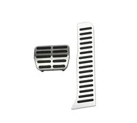 For VW For Jetta Mk5 Golf 5 6 For Scirocco For Rabbit EOS For Tiguan LHD Car Pedal Cover Accelerator Gas Pedal Brake Pedal Cover(AT Without Rest)