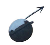 For VW For P&assat For RL&ine CC 2013-2017 Front Rear Tow Hook Cap 35D807241 3C8807241A 3C8807441A 35D807441 Tow Hook Eye Cover(Front -Black)