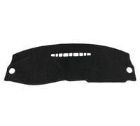 For VW For Passat B5 1996-2005 Dashboard Mat Cover Avoid Light Carpet Car-Accessories Stickers Rug Dashboard Mat(Flannel/A Black Edge (LHD))