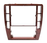 For VW For Passat B5 1998-2005 Dash Center Console Trim Bezel Panel Radio Face Frame 3B0858069 Car Radio Frame(Peach wood)