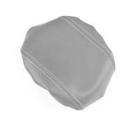 For VW For Passat B6 2005 2006 2007 2008 2009 Car Microfiber Leather Interior Center Console Lid Armrest Pad Cover Trim(Grey)