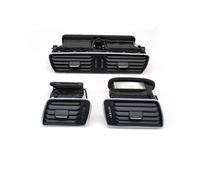 For VW For Passat B6 B7 CC R36 Car Front Dashboard Air Conditioning AC Vent Outlet Assembly 3AD819728 3AD819702 3AD819701 Car Dashboard Air Vent Trim(LHD 3pcs Set-Matte)