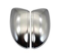 For VW For Passat B7 CC For Jetta MK6 For Beetle Matt Chrome Rearview Side Mirror Cap Housing Cover CRRYUQWWM