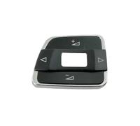 For VW For Passat B7 For Line For Sharan 2011-2015 3C8959538 Multi-functional Steering Audio Wheel Switch Control Button Cover Trim Multi Function Steering Wheel Buttons(Plusminus-Left)