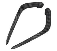 For VW For Passat B8 Variant 2016-2020 Front Foglight Protect Cover Strip Frames Car Accessories Car Front Spoilers(Carbon look)