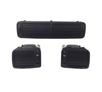 For VW For Passat For B5 1997-2005 Black Front Dashboard Central Air Vent Outlet A/C Heater(Left middle Right)