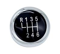 For VW For Passat For B6 2005-2011 For B7 2010-2014 For CC 2009-2012 5/6 Speed Car Gear Knob Cap Cover Chrome Shifter Head Cover Gear Stick Knob(6 speed)