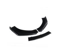 For VW For Passat For CC 2009-2018 Car Front Bumper Split Lip Body Kit Spoiler Diffuser Deflector OOPUHKSY(Bright black)