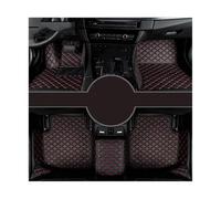 For VW For Passat Saloon B5 B5.5 B6 B7 B8 B9 Custom Car Floor Mats Waterproof Foot Mats Car Carpets Foot Pads(Black Red,2018-2023 B8)