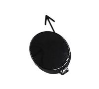 For VW For Polo 2009 2010 2011 2012 2013 6R0807241A Front Bumper Towing Hook Cover(Black)