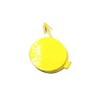 For VW For Polo 2009 2010 2011 2012 2013 6R0807241A Front Bumper Towing Hook Cover(Yellow)