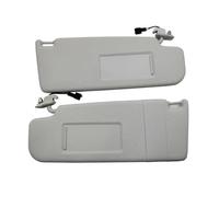 For VW For Polo 2011 2012 2013 2014 2015 2016 2017 2018 Grey Inner Sunvisor Sun Visor Sun Shade With Mirror CFCKHPTHAZ(Grey a pair)