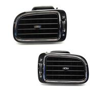 For VW For Polo 2011 2012 2013 Car Bright Black Central Dashboard AC Air Outlet Chrome Vent 6RD819728 6RD819703 6RD819704 Warm Air Vent Outlet(Left-right)