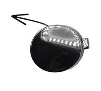 For VW For Polo 2011 2012 2013 Front Bumper Towing Hook Cover Lid Tow Eye Hauling Trailer Cap Garnish 6R0807241A(Black)