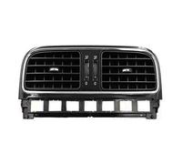 For VW For Polo 2011-2013 Car Bright Black Central Dashboard AC Air Outlet Chrome Vent AC Vent Grille Outlet(Middle)