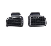 For VW For Polo 2011-2013 Car Bright Black Central Dashboard AC Air Outlet Chrome Vent AC Vent Grille Outlet(Left and right)