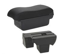 For VW For Polo 2020 2021 2022 2023 2024 2025 Car Armrest Box Curved Surface Storage Box Car Accessories Dedicated(C2 Black line)