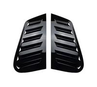 For VW For Polo 5-Door Hatchback For MK4 9N 2002-2008 Car Side Shutter Cover Trim Sticker Vent Scoop Rear Window Side Spoiler(Gloss Black)