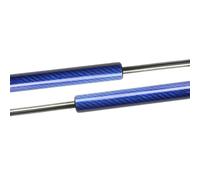 For VW For Polo 5th 6R 6C 61 2009-2017 Front Hood Bonnet Modify Gas Struts Lift Supports Springs Dampers Rod WEFOLCC(Blue carbon pattern)