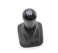 For VW For Polo 6R 6C 2009 2010 2011 2012 2013 2014 2015 2016 2017 2018 5/6 Speed Gear Stick Gear Shift Knob Leather Boot (Color : 5 speed 1)