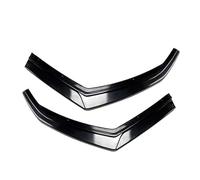 For VW For POLO For MK5 For 6R For 6C 2009-2017 Blade Guard Plate Cover Kit Car Front Bumper Lip Glossy Black Lower Splitter