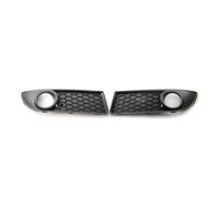 For VW For Polo GTI 2006-2009 6Q0853666G 6Q0853665E Front Lower Bumper Fog Light Grilles Center Grill Vent Car Accessories(1 Pair Grill)