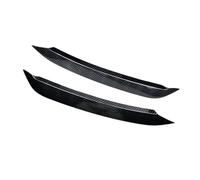 For VW For Polo MK6 2019 2020 Front Headlight Eyebrows Eyelid Molding Trim Accessories(Carbon look)