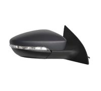 For VW For Scirocco 2009 2010 2011 2012 2013 2014 2015 2016 Car Auto Outside Door Rearview Mirror Assembly 6/9PIN IENQBVL(6pin Right Black)