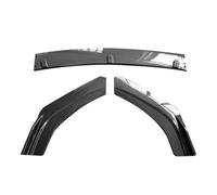 For VW For Scirocco R 2009 2010 2011-2014 Front Bumper Spoiler Protector Plate Lip Splitter Body Kit Carbon Surface Decorative Strip Shovel(Carbon Surface)