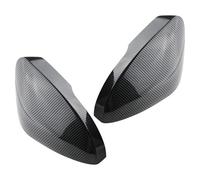For VW For T-cross 2018-2023 Car Rear View Mirror Cover Sticker Side Rearview Mirror Trim Decoration Accessories CRRYUQWWM(Carbon look)