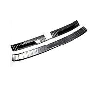 For VW For T-ROC 2017 2018 2019 2020 Car Stainless Steel Trunk Inner Outer Rear Bumper Protector Plate Trims IENQBVL(2)