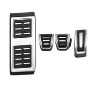 For VW For T-Roc T-cross For Golf 8 MK8 2017-2023 LHD Car Pedals Stainless Steel Gas Brake Pedal Pad Cover For Troc Tcross Car Foot Pedals Pedal Foot Treadle Pad(1pc Rest)