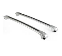 For VW For Taos 2022-2024 Ajustable Roof Rail Rack Lockable Cargo Bars 2PCS Cross Bar Auto parts(Silver)