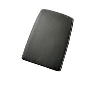 For VW For Tiguan 2009 2010 2011 2012 2013 2014 2015 2016 Auto Center Console Armrest Box Cover Lid Seat Protective Pad(Black)