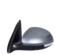 For Vw For Tiguan 2010-17 9-Line Electrically Adjustable Lens Heating Light Automatically Fold Rearview Mirror Sets Complete Wing Mirrors for Cars(1PCS Polar grey L)