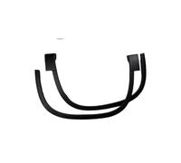 For VW For Tiguan 2010-2019 Car Wheel Fender Flares Arches Wheel Eyebrow Mudguard Strips Exterior Body Kits Tuning(10-16 Front L R)