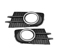 For VW For Tiguan 2012-2018 Car Front Fog Light Shell Car Accessories Car Headlight Lens Cover(A Pair Chrome)