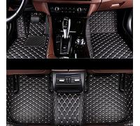 For VW For Tiguan 2017 2018 2019 5N Custom Car Floor Mats Auto Foot Pads Automobile Carpet Cover Waterproof Floor Liners(BLAKE-BEIGE)