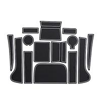 For VW For Tiguan 5N 2007 2008 2009 2010 2011 2012 2013 2014 2015 2016 Door Groove Mat Anti-Slip Gate Slot Cup Mat(2)