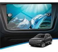For VW For Tiguan For SE For SEL For Line 2018 2019 2020 2021 2022 8 Inch Tempered Glass Navigation Screen Protector GPS Screen Protector