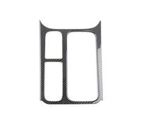For VW For Tiguan MK1 2008 2009 2010 2011 2012 2013 2014 2015 LHD Car Center Console Water Cup Holder Frame Cover Trim IENQBVL(Carbon Fiber Texture)