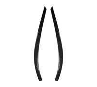 For VW For Tiguan MK1 2011 2012 2013 2014 2015 2016 Car Front Headlight Lamp Eyebrow Eyelid Trim Cover Exterior Modification(Carbon look)