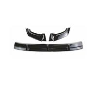 For VW For Tiguan MK2 2017 2018 2019 2020 Car Front Bumper Lip Diffuser Splitter Body Kits Car Front Spoilers(Glossy Black)