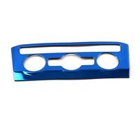 For VW For Tiguan MK2 2017-2019 Central Console Air Condition Switch Button Cover Trim Interior MCQNDS(Blue)
