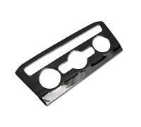 for VW for Tiguan MK2 2017-2019 Central Console Air Condition Switch Button Cover Trim Interior Sticker IENQBVL(Black)