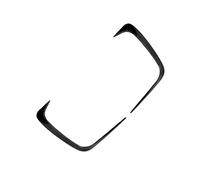 For Vw For Tiguan MK3 Standard Edition 2024 2025 Front Bumper Air Vent Cover Trim Intake Frame Spoiler Splitter(Glossy black)