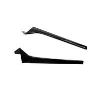 For Vw For Tiguan R-Line 2017-2022 Glossy Black Car Rear Window Side Spoiler Canards Splitter Windshield Trim Sticker
